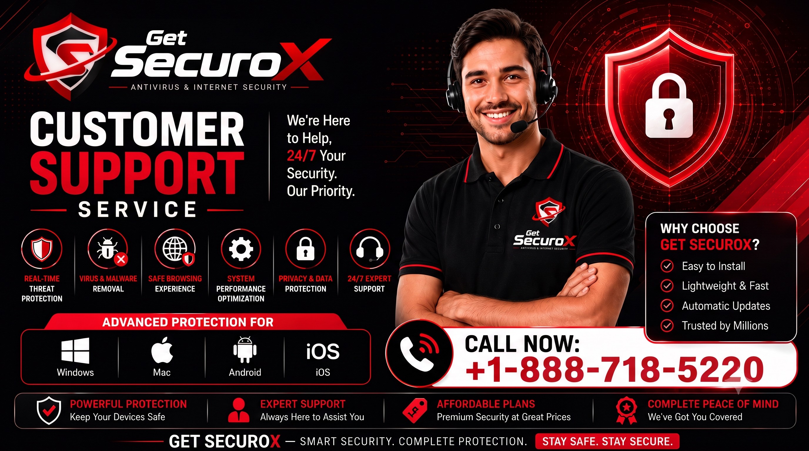 Get SecuroX Antivirus Services