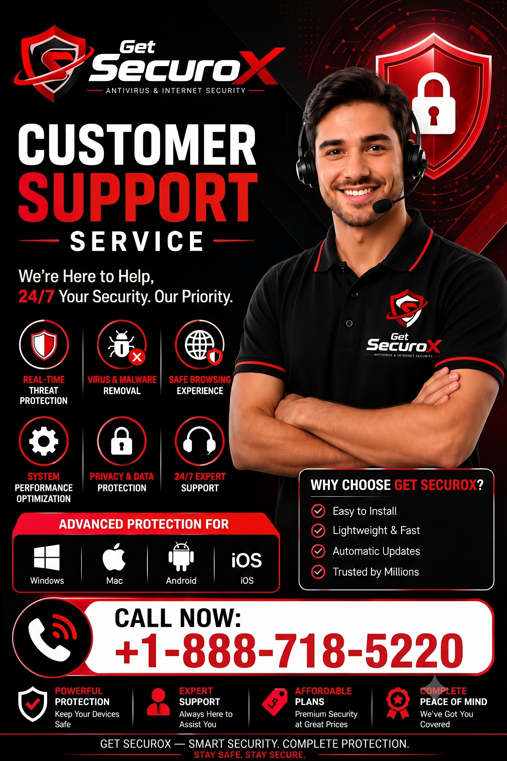 Get SecuroX Antivirus Services